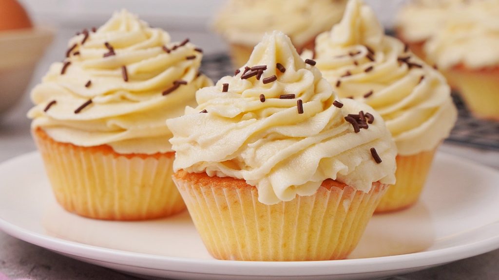 Cupcake met topping